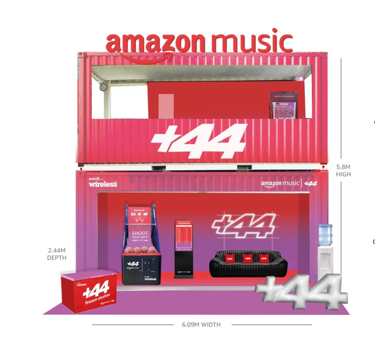 Amazon Music BOH Agency Concept
